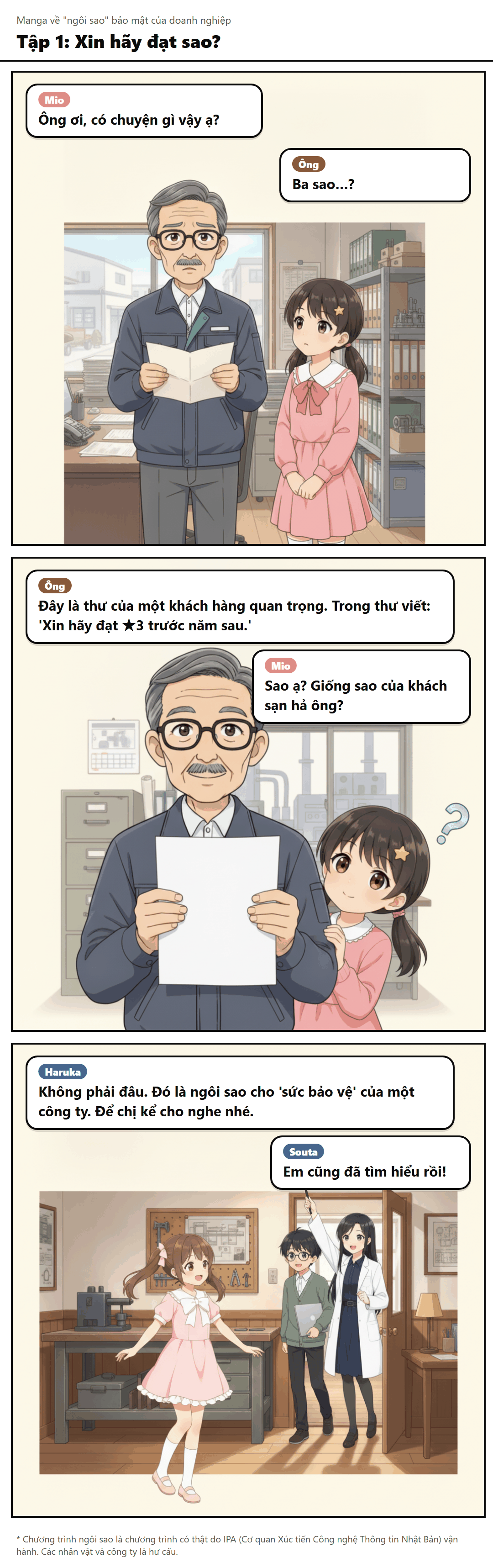 Tập 1: Xin hãy đạt sao?