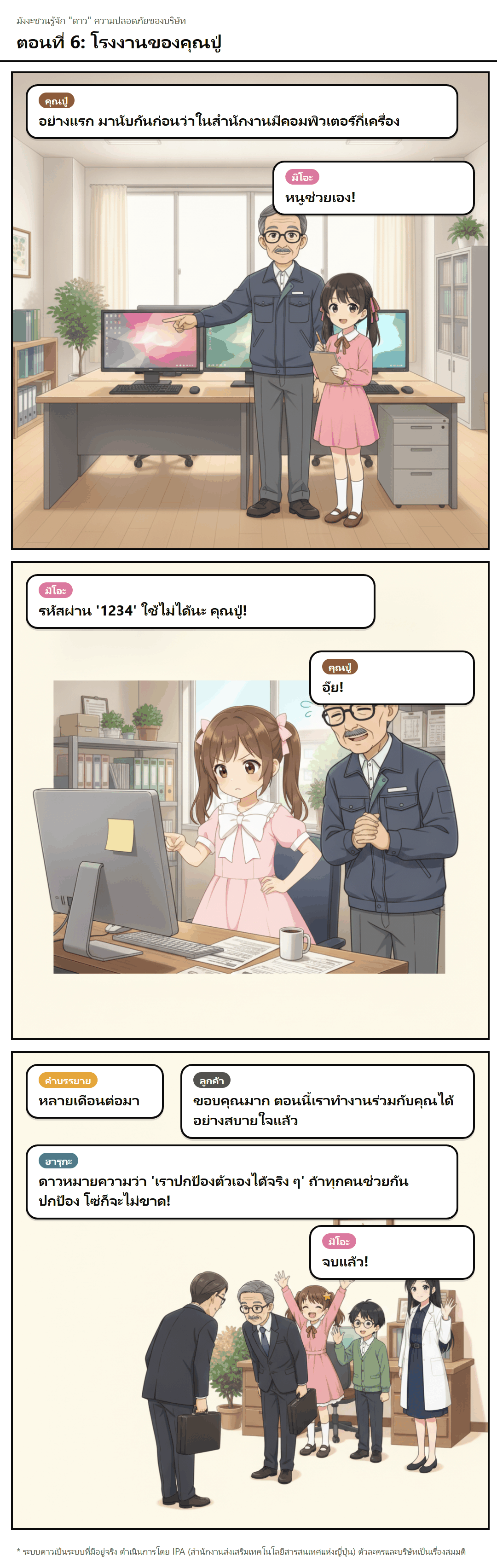 ตอนที่ 6: โรงงานของคุณปู่
